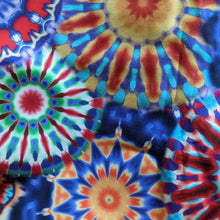 Load image into Gallery viewer, Surgical Cap Ponytail Style - Multicolor tie-dye