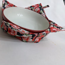 Load image into Gallery viewer, Red Rose Print - Bowl Hot Pad