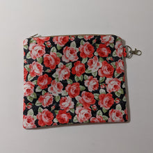 Load image into Gallery viewer, Red Rose / Large Zipper Pouch