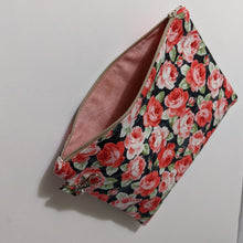 Load image into Gallery viewer, Red Rose / Large Zipper Pouch