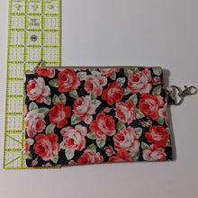 Load image into Gallery viewer, Red Rose / Medium Zipper Pouch