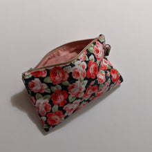 Load image into Gallery viewer, Red Rose / Medium Zipper Pouch