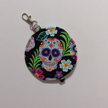 Load image into Gallery viewer, Sugar Skull / Circular Pouch