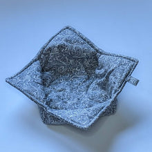 Load image into Gallery viewer, Grey Swirl Print - Bowl Hot Pad