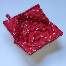 Load image into Gallery viewer, Red Candy Cane - Bowl Hot Pad