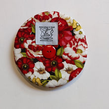 Load image into Gallery viewer, Red English Rose Print - Card Holder