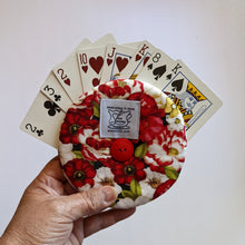 Load image into Gallery viewer, Red English Rose Print - Card Holder