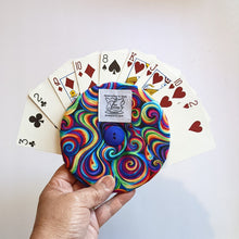 Load image into Gallery viewer, Multicolor Swirl Print - Card Holder
