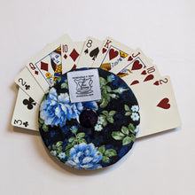 Load image into Gallery viewer, Blue Rose Print - Card Holder