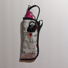 Load image into Gallery viewer, Heart Beat Print Flat Iron/Curling Iron/ Curling Wand Sleeve Protector
