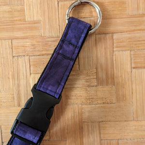 Purple Brushstroke Print Strap Connector
