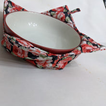 Load image into Gallery viewer, Red Rose Print - Bowl Hot Pad
