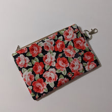 Load image into Gallery viewer, Red Rose / Medium Zipper Pouch
