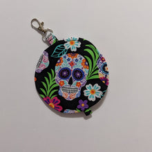 Load image into Gallery viewer, Sugar Skull / Circular Pouch
