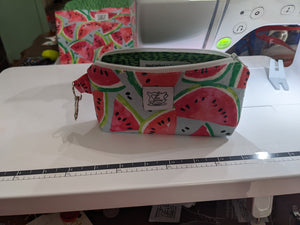 Watermelon Print Small Zipper Pouch