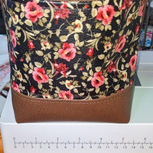 Load image into Gallery viewer, Brown/ Rose Wanderlust Crossbody Phone Bag
