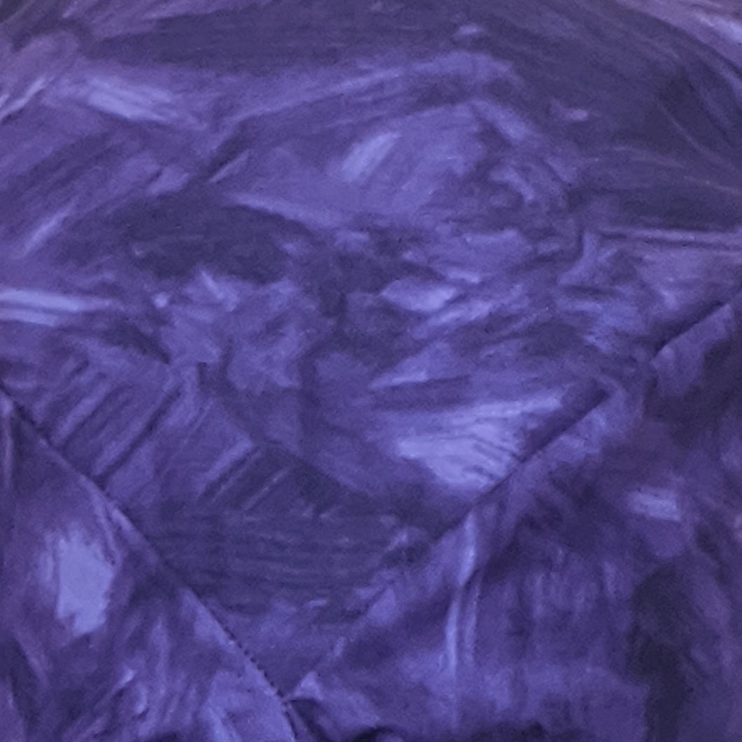 Surgical Cap Ponytail Style - Purple Brushstroke Print